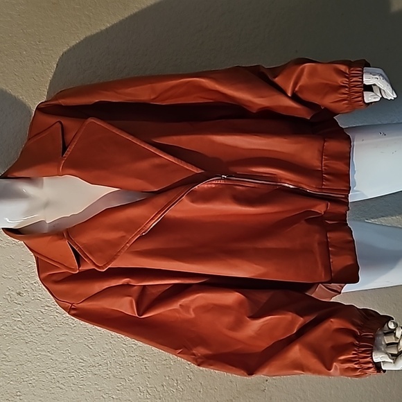 Ashley Stewart Jackets & Blazers - Ashley Stewart Faux Leather Jacket